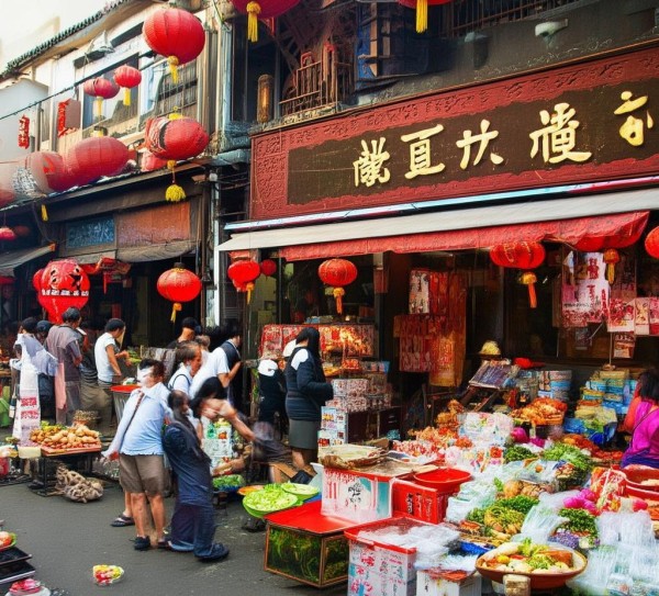 市场商营，饭店作为商贸行业的核心载体
